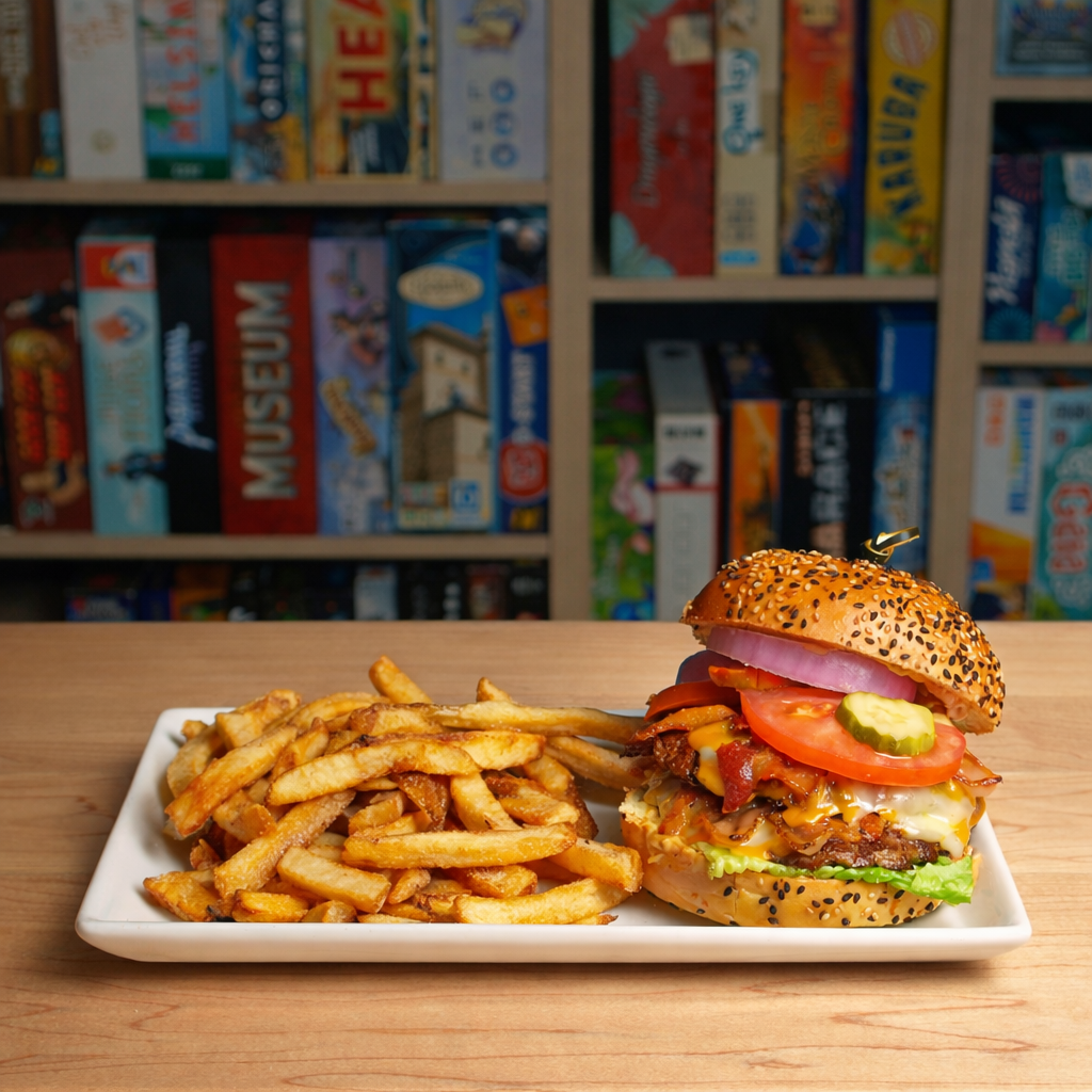 Beef & Bacon Burger : BARBARIAN